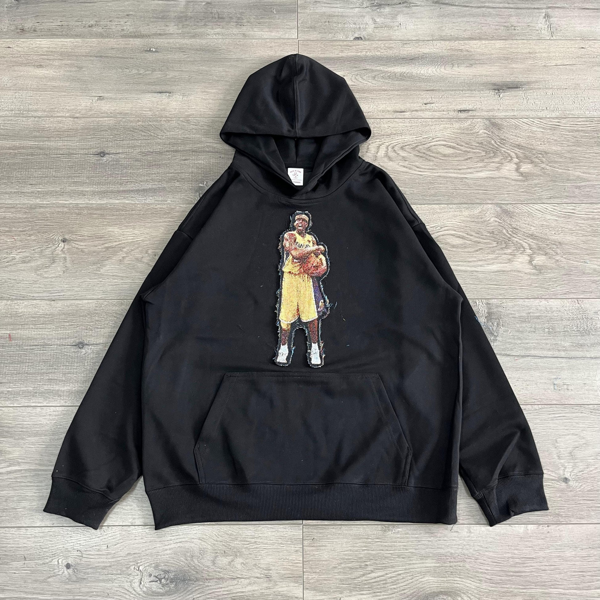 MANBA WINNER TAPESTRY PATCH HOODIE-9004 - RDMCLOTHINGART