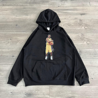MANBA WINNER TAPESTRY PATCH HOODIE-9004 - RDMCLOTHINGART