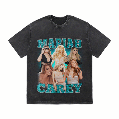 RDMCLOTHINGART tapestry hoodie MARIAH CAREY HEAVY WEIGHT COTTON TEE-9129