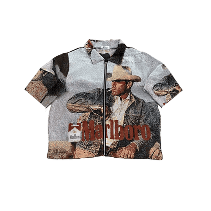 RDMCLOTHINGART tapestry hoodie MARLBORO V2 TAPESTRY TEE