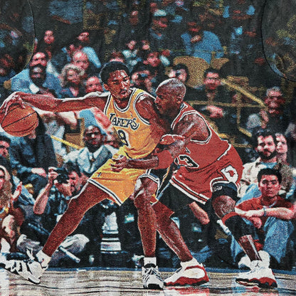 MATCH UP TAPESTRY HOODIE - RDMCLOTHINGART