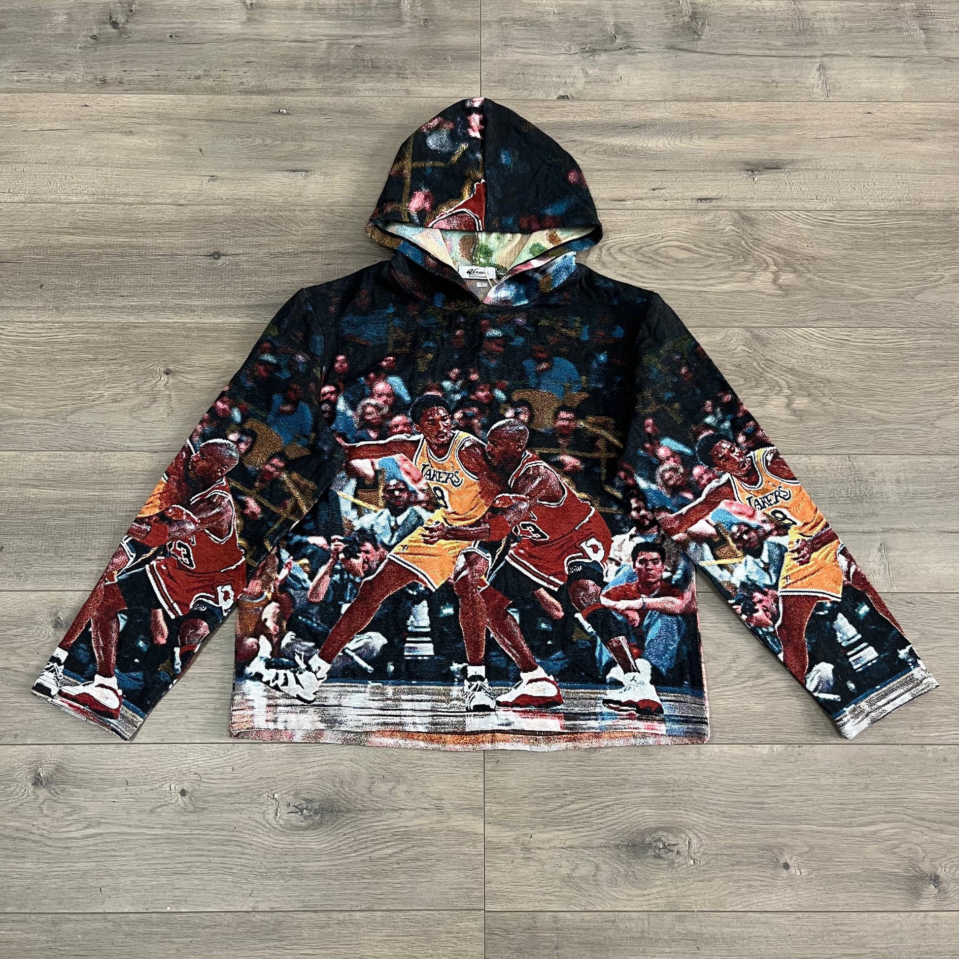 MATCH UP TAPESTRY HOODIE - RDMCLOTHINGART