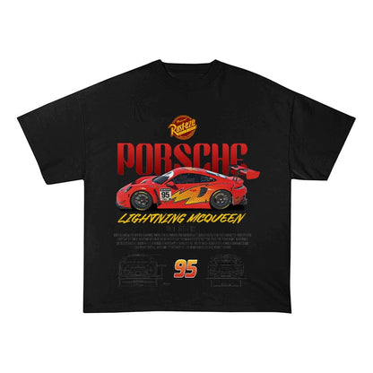 RDMCLOTHINGART tapestry hoodie MCQUEEN HEAVY COTTON TEES-9415