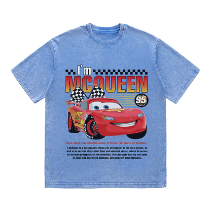 RDMCLOTHINGART tapestry hoodie MCQUEEN HEAVY WEIGHT COTTON TEE-9027