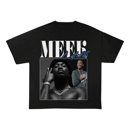 RDMCLOTHINGART tapestry hoodie MEEK MILL HEAVY WEIGHT COTTON TEE-8865