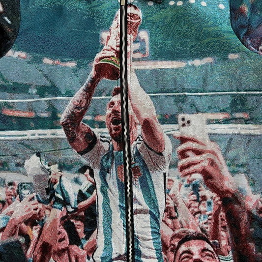 RDMCLOTHINGART tapestry hoodie MESSI TAPESTRY JACKET