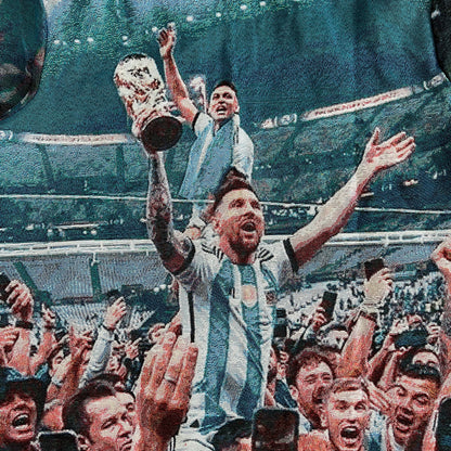 RDMCLOTHINGART tapestry hoodie MESSI TAPESTRY JACKET