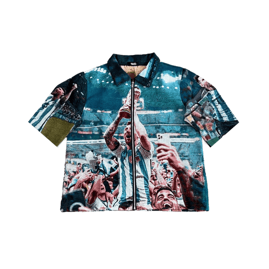 RDMCLOTHINGART tapestry hoodie MESSI TAPESTRY TEE