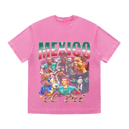 RDMCLOTHINGART tapestry hoodie MEXICO HEAVY WEIGHT COTTON TEE-8975