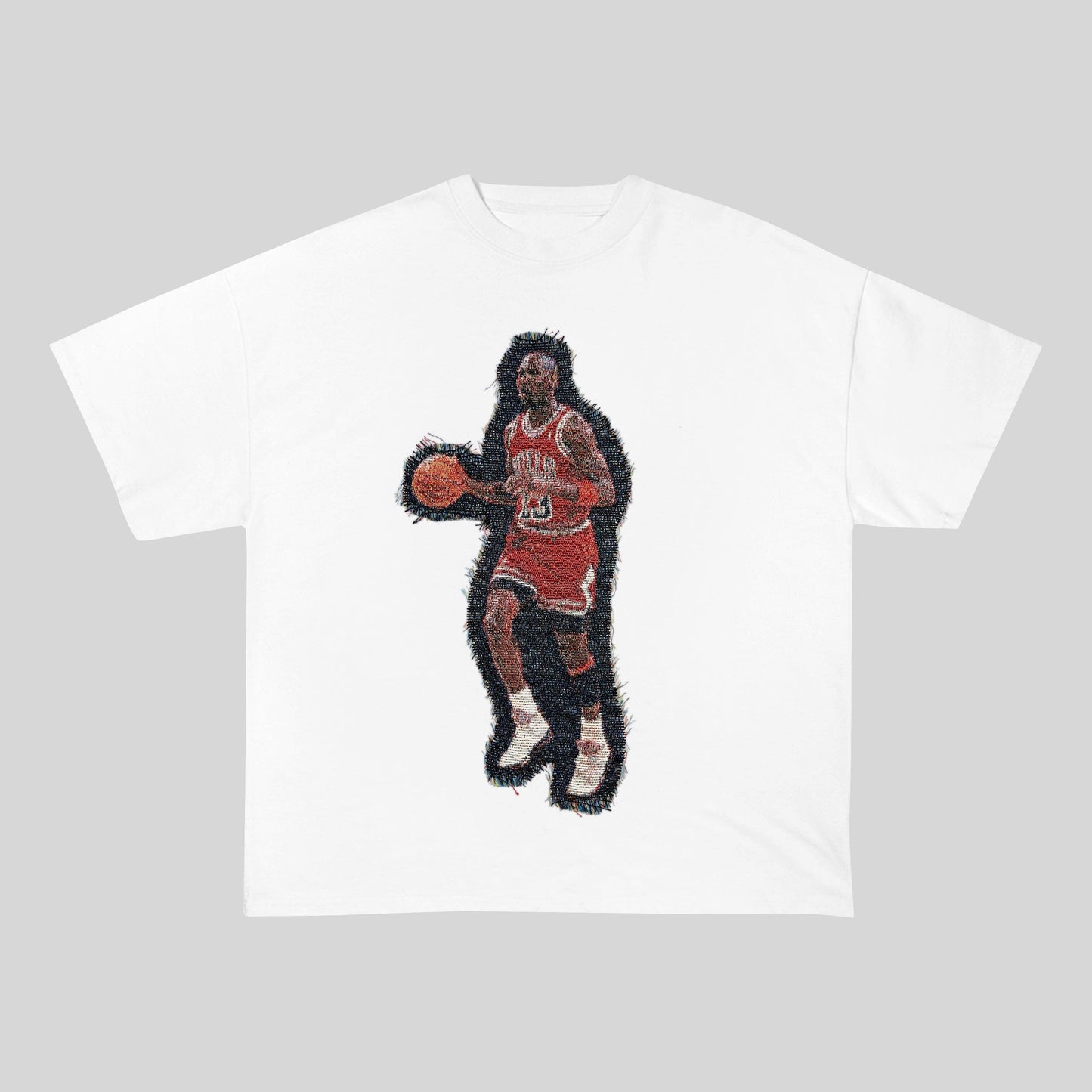 MJ 23 HEAVY WEIGHT PATCH TEE-8114 - RDMCLOTHINGART