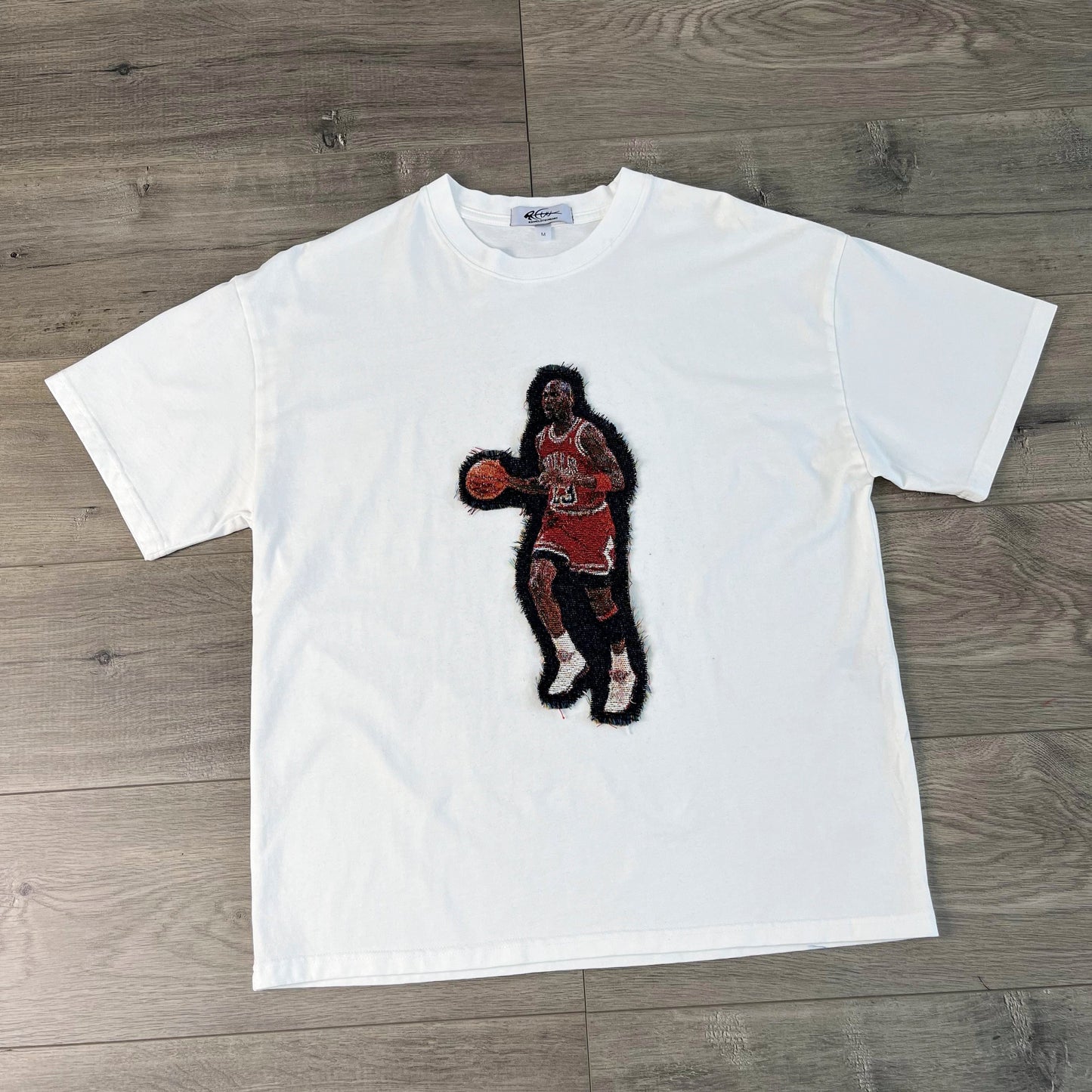 MJ 23 HEAVY WEIGHT PATCH TEE-8114 - RDMCLOTHINGART