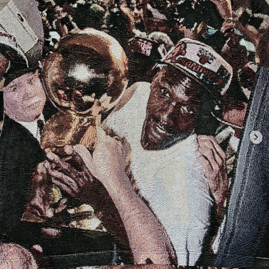 MJ CHAMPION TAPESTRY HOODIE - RDMCLOTHINGART