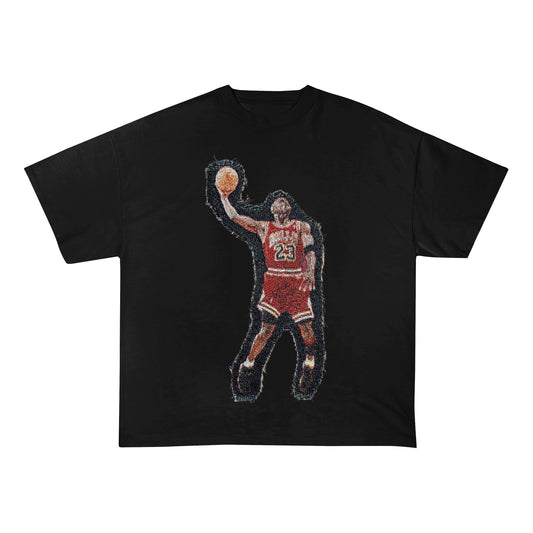 MJ DUNK HEAVY WEIGHT PATCH TEE-8119 - RDMCLOTHINGART
