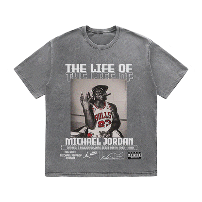 RDMCLOTHINGART tapestry hoodie MJ HEAVY WEIGHT COTTON TEE-8823