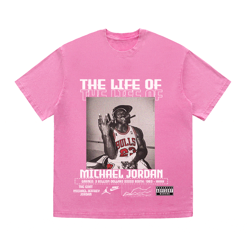 RDMCLOTHINGART tapestry hoodie MJ HEAVY WEIGHT COTTON TEE-8823