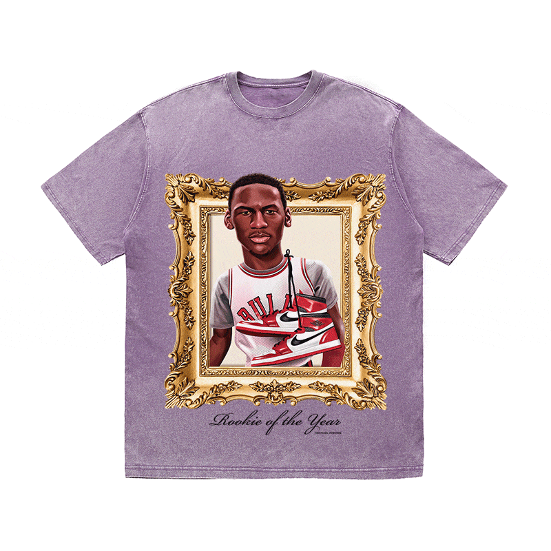 RDMCLOTHINGART tapestry hoodie MJ HEAVY WEIGHT COTTON TEE-9046