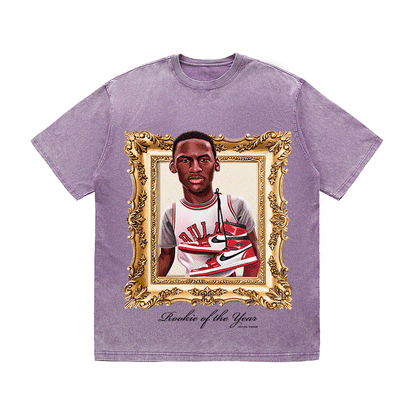 RDMCLOTHINGART tapestry hoodie MJ HEAVY WEIGHT COTTON TEE-9046