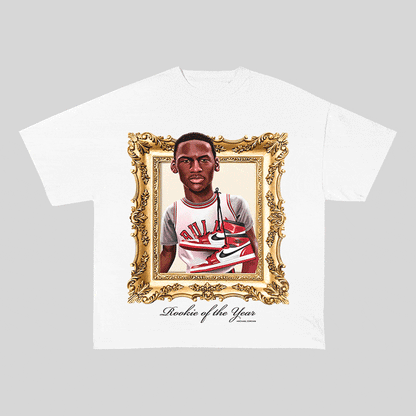 RDMCLOTHINGART tapestry hoodie MJ HEAVY WEIGHT COTTON TEE-9046