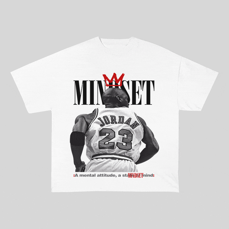 RDMCLOTHINGART tapestry hoodie MJ HEAVY WEIGHT COTTON TEE-9047