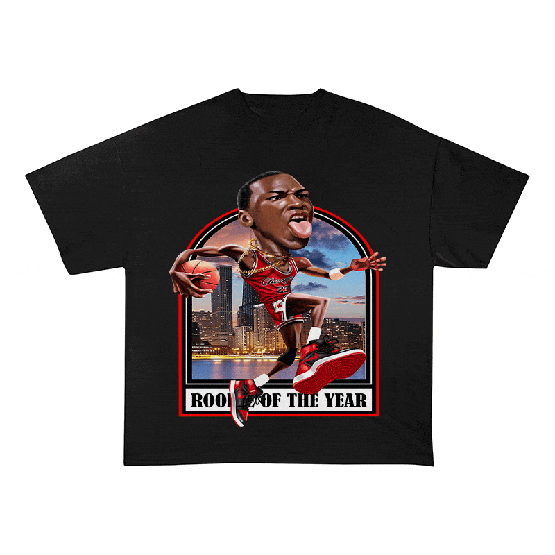 RDMCLOTHINGART tapestry hoodie MJ HEAVY WEIGHT COTTON TEE-9048