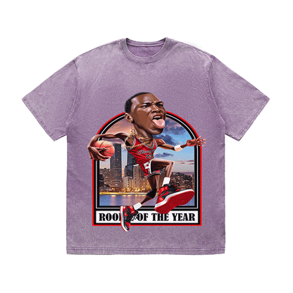 RDMCLOTHINGART tapestry hoodie MJ HEAVY WEIGHT COTTON TEE-9048