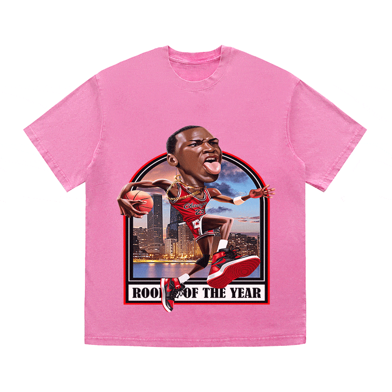 RDMCLOTHINGART tapestry hoodie MJ HEAVY WEIGHT COTTON TEE-9048