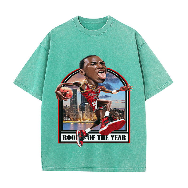 RDMCLOTHINGART tapestry hoodie MJ HEAVY WEIGHT COTTON TEE-9048