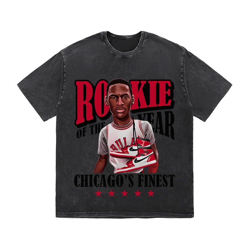 RDMCLOTHINGART tapestry hoodie MJ HEAVY WEIGHT COTTON TEE-9049