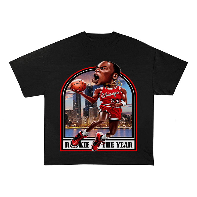 RDMCLOTHINGART tapestry hoodie MJ HEAVY WEIGHT COTTON TEE-9050