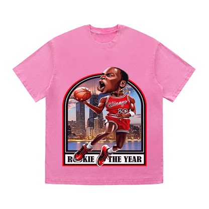 RDMCLOTHINGART tapestry hoodie MJ HEAVY WEIGHT COTTON TEE-9050