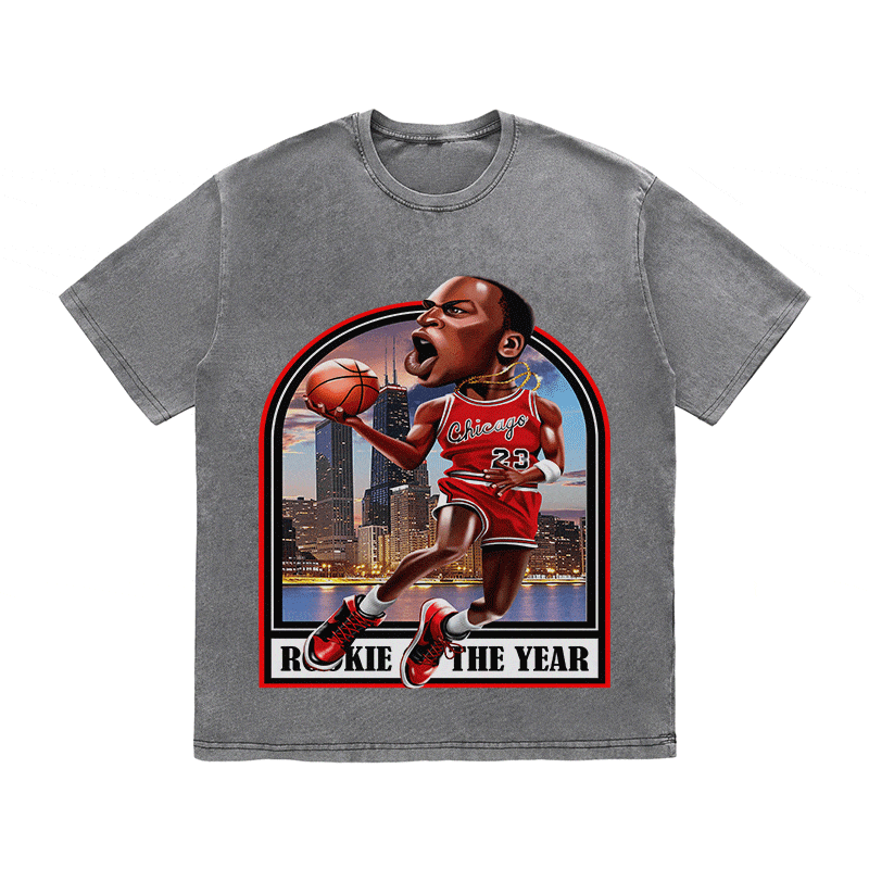 RDMCLOTHINGART tapestry hoodie MJ HEAVY WEIGHT COTTON TEE-9050