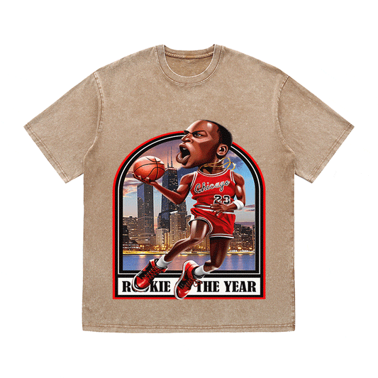 RDMCLOTHINGART tapestry hoodie MJ HEAVY WEIGHT COTTON TEE-9050