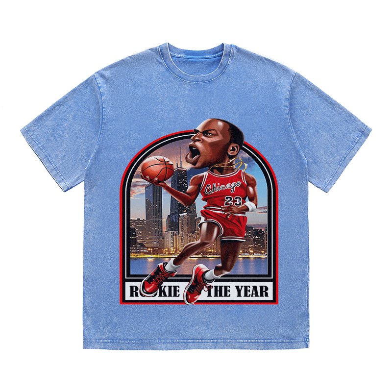 RDMCLOTHINGART tapestry hoodie MJ HEAVY WEIGHT COTTON TEE-9050