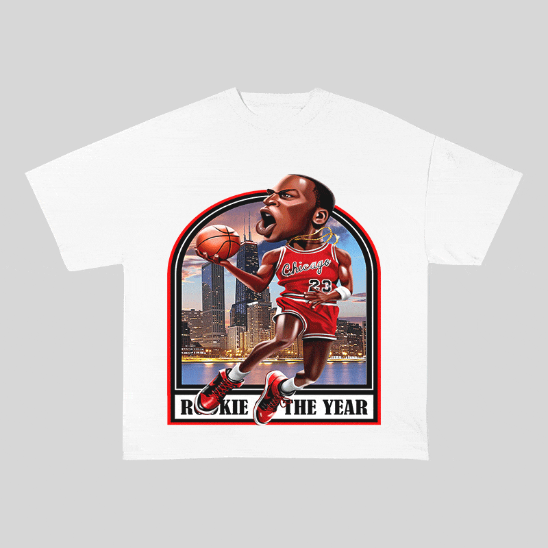 RDMCLOTHINGART tapestry hoodie MJ HEAVY WEIGHT COTTON TEE-9050