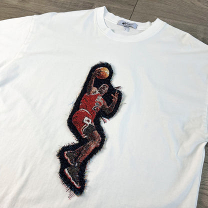 MJ LAYUP HEAVY WEIGHT PATCH TEE-8108 - RDMCLOTHINGART