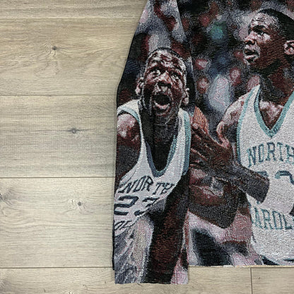 MJ NC TAPESTRY HOODIE - RDMCLOTHINGART