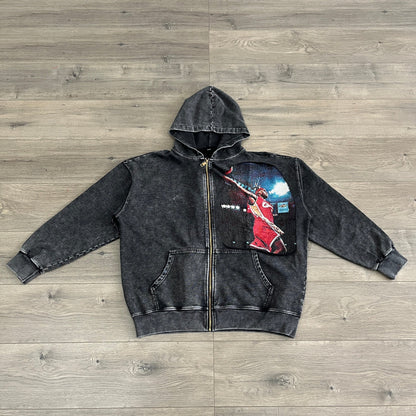 RDMCLOTHINGART tapestry hoodie MJ TAPESTRY PATCH HOODIE-9251