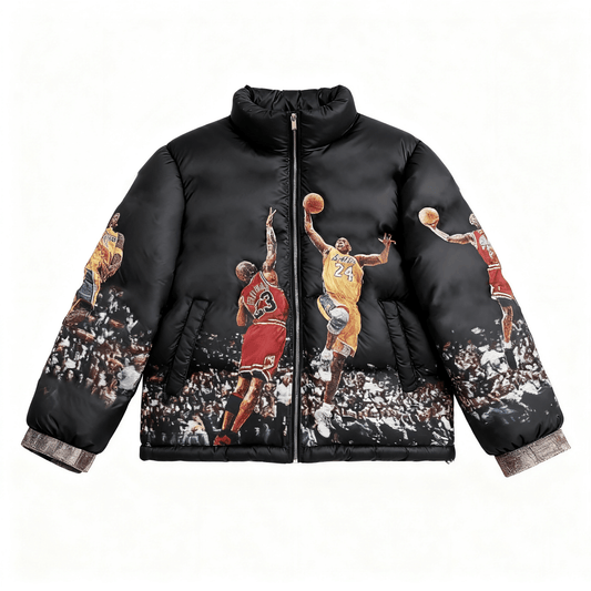 RDMCLOTHINGART tapestry hoodie MJ VS MANBA TAPESTRY COAT