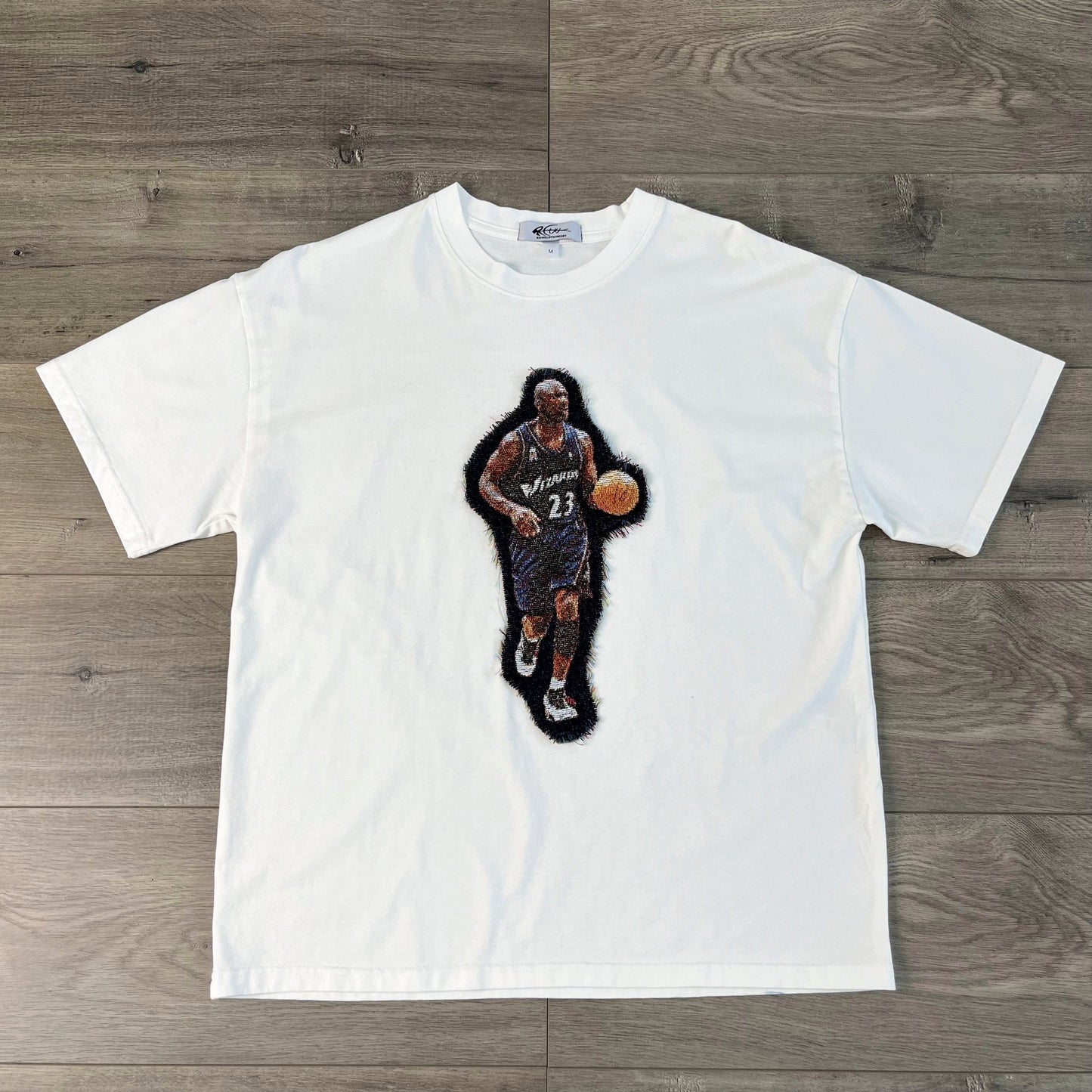 MJ WIZARDS HEAVY WEIGHT PATCH TEE-8110 - RDMCLOTHINGART