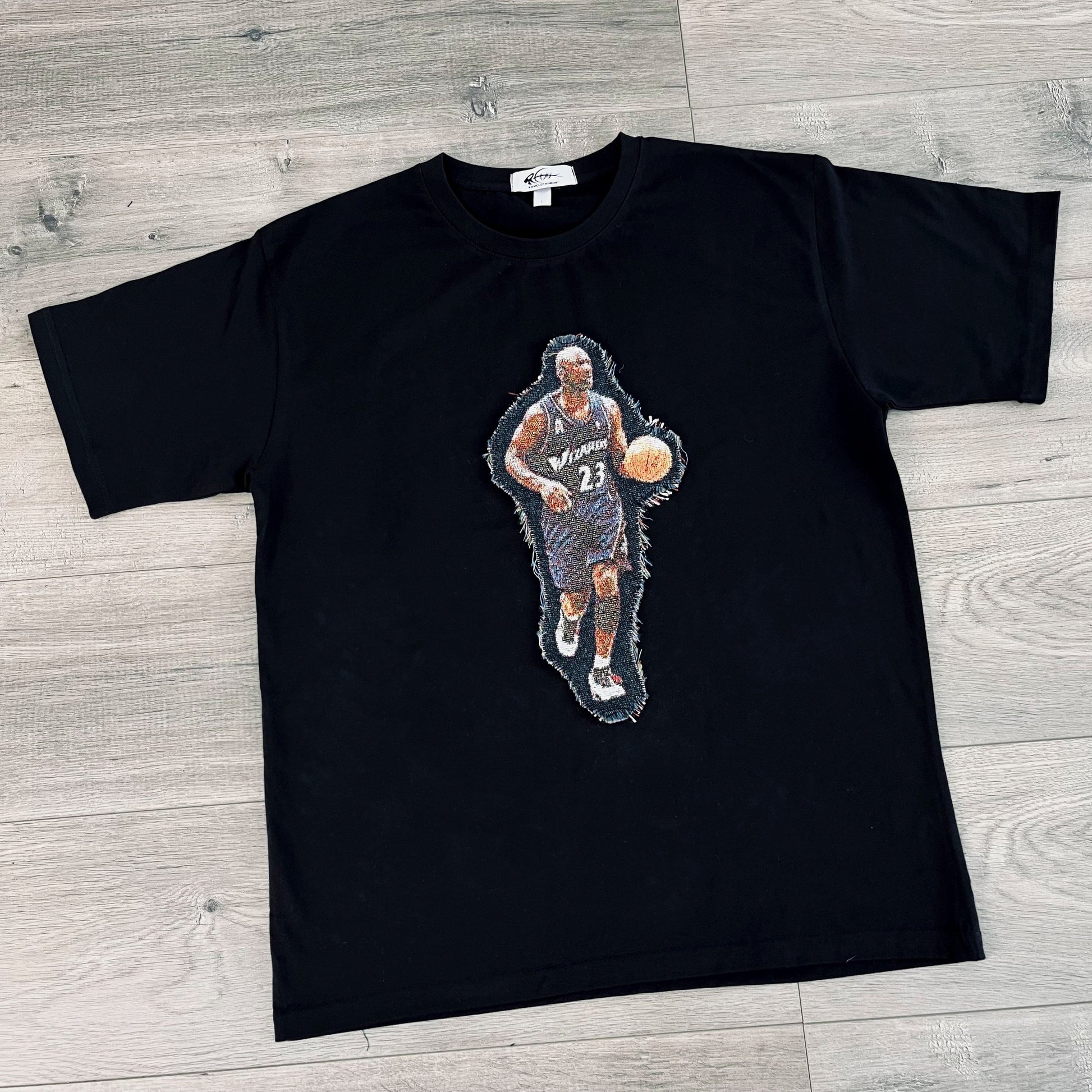 MJ WIZARDS HEAVY WEIGHT PATCH TEE-8110 - RDMCLOTHINGART