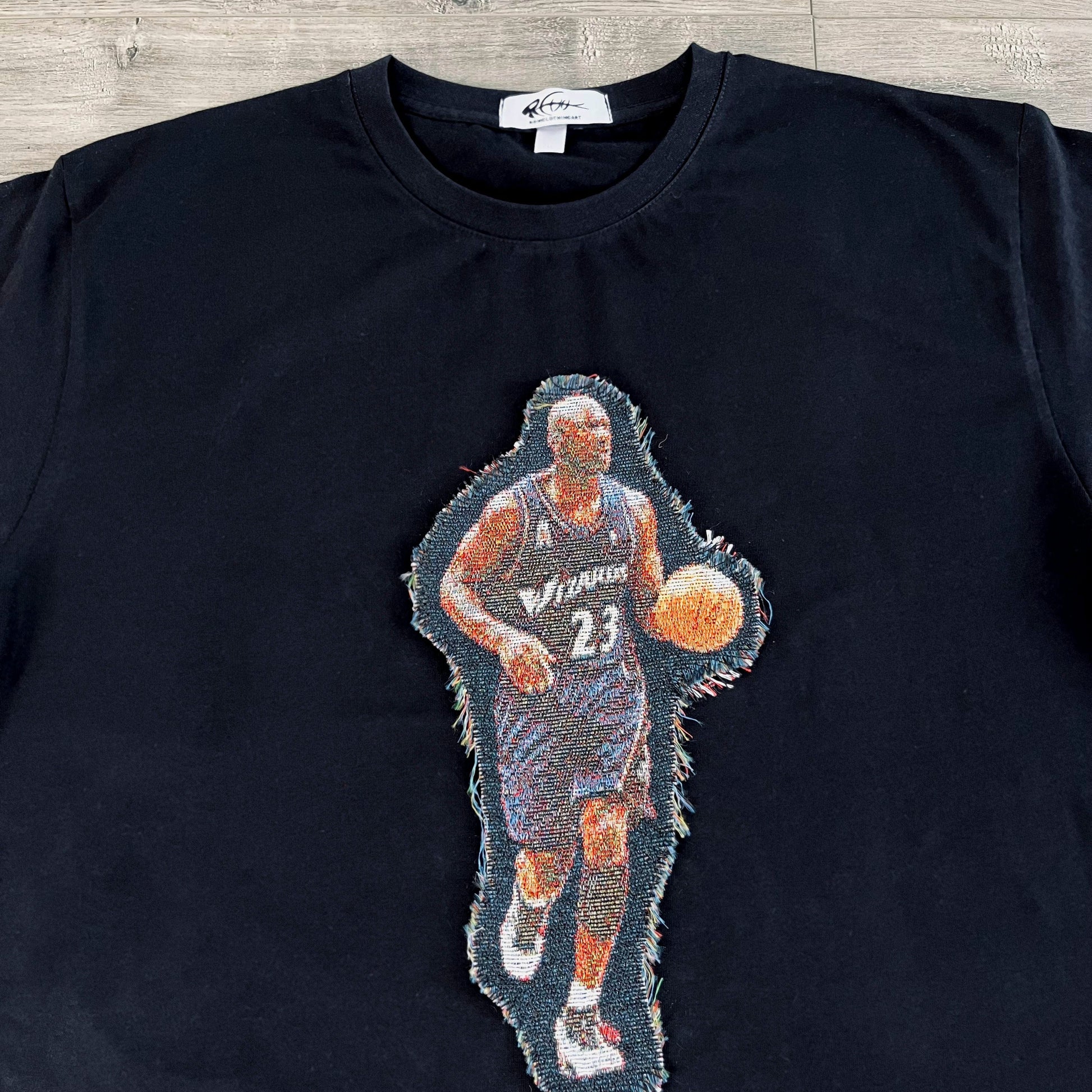 MJ WIZARDS HEAVY WEIGHT PATCH TEE-8110 - RDMCLOTHINGART