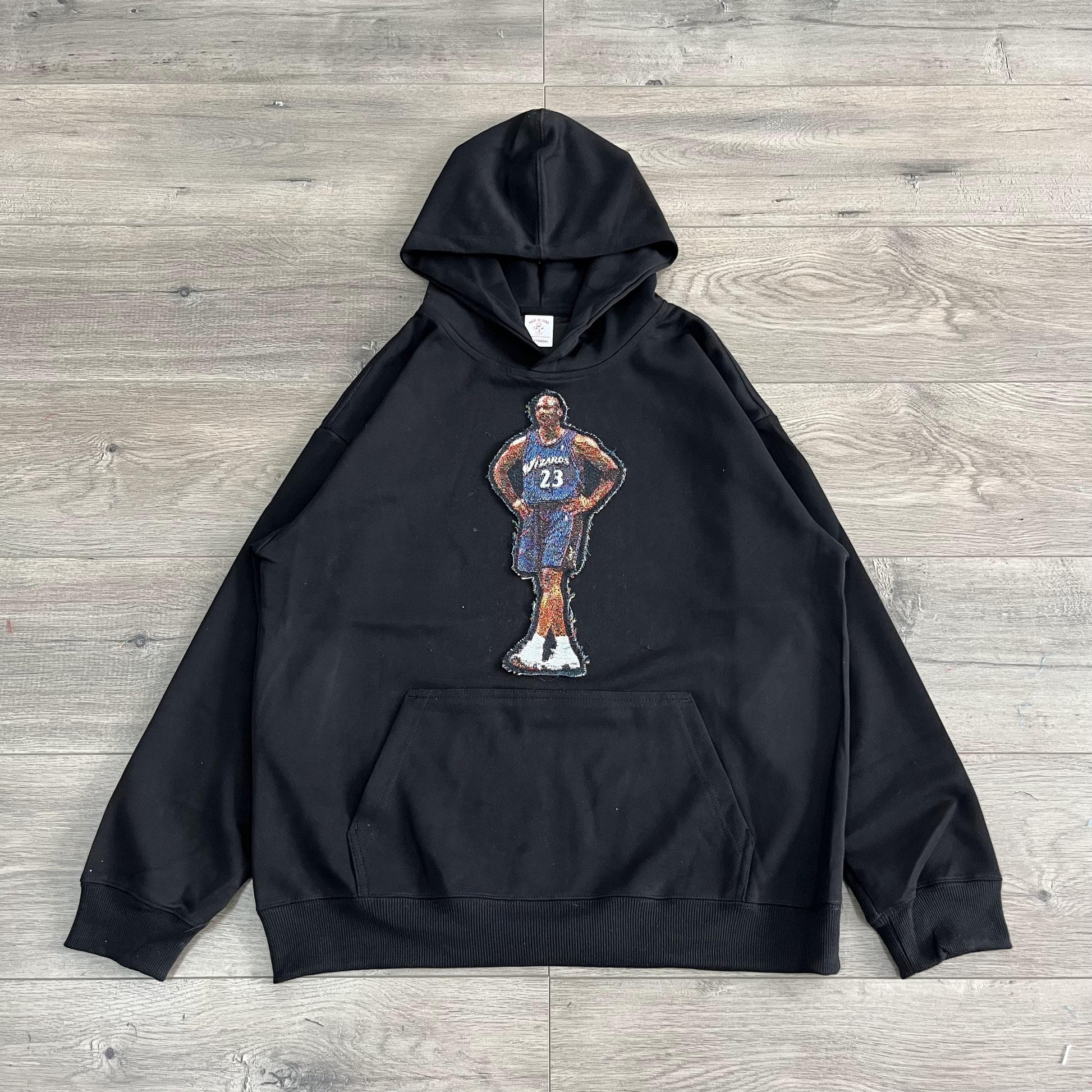 MJ WIZARDS V2 TAPESTRY PATCH HOODIE-9019 - RDMCLOTHINGART