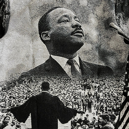 RDMCLOTHINGART tapestry hoodie MLK V3 TAPESTRY HOODIE