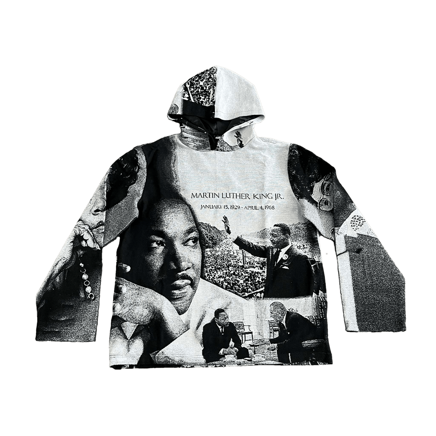 RDMCLOTHINGART tapestry hoodie MLK V3 TAPESTRY HOODIE