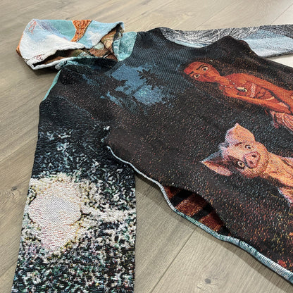 MOANA TAPESTRY HOODIE - RDMCLOTHINGART