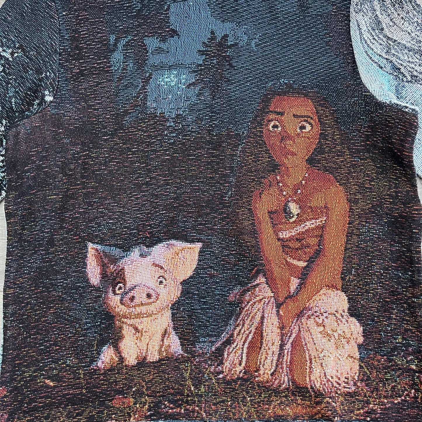 MOANA TAPESTRY HOODIE - RDMCLOTHINGART