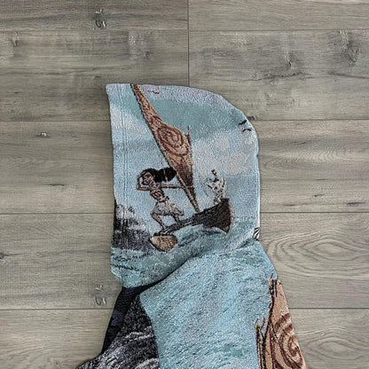 MOANA TAPESTRY HOODIE - RDMCLOTHINGART
