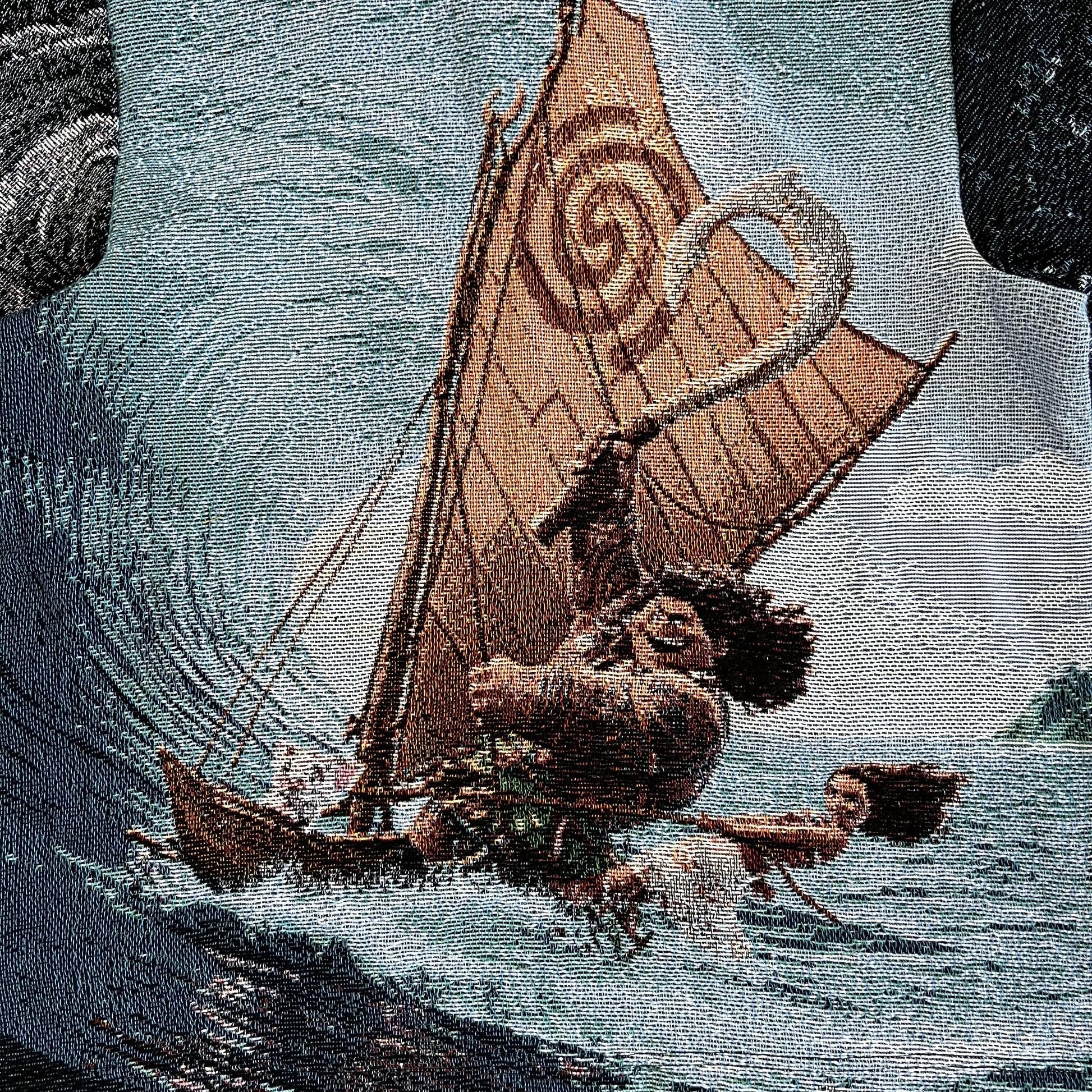 MOANA TAPESTRY HOODIE - RDMCLOTHINGART