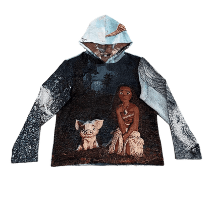 MOANA TAPESTRY HOODIE - RDMCLOTHINGART