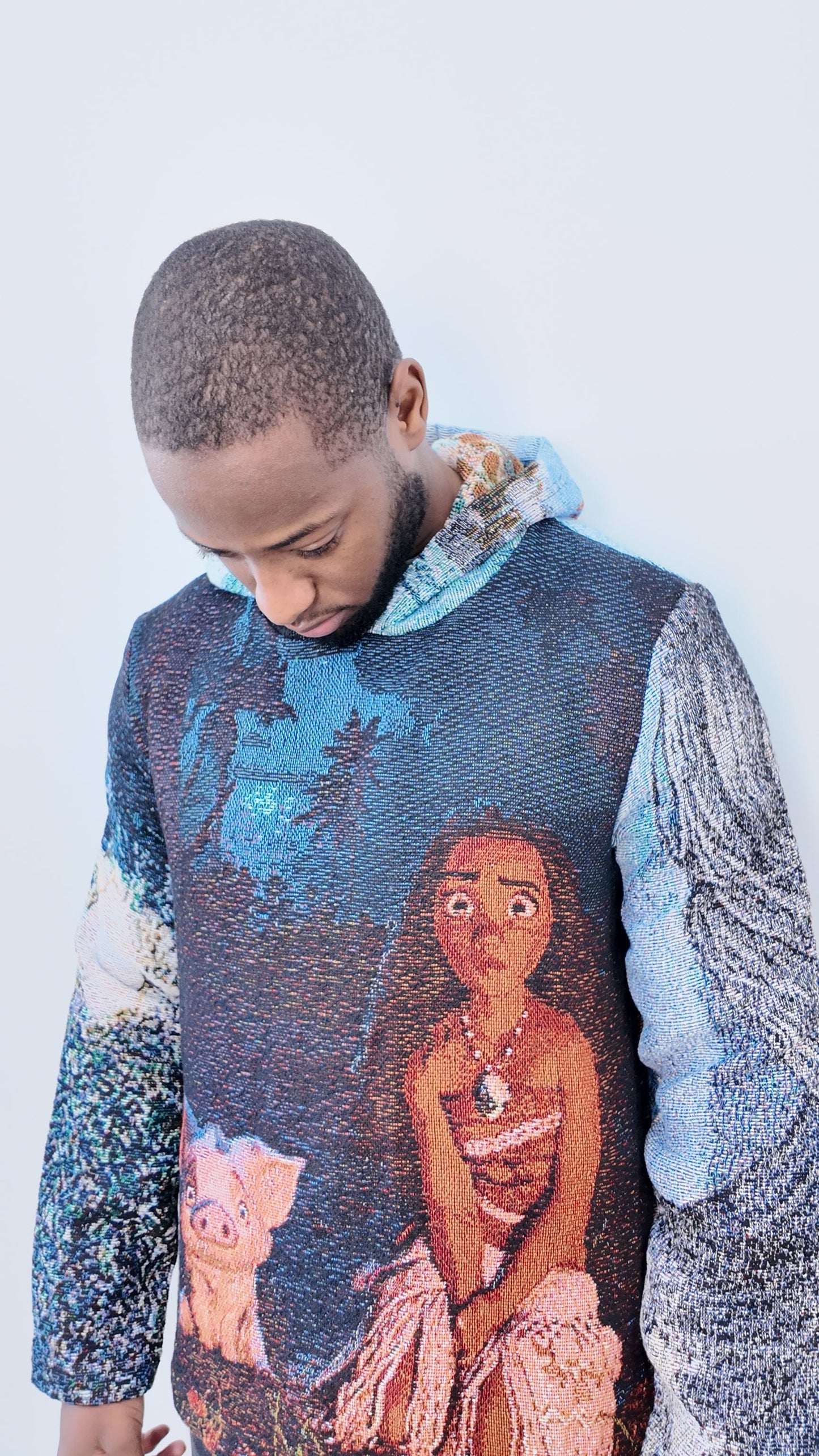 MOANA TAPESTRY HOODIE - RDMCLOTHINGART